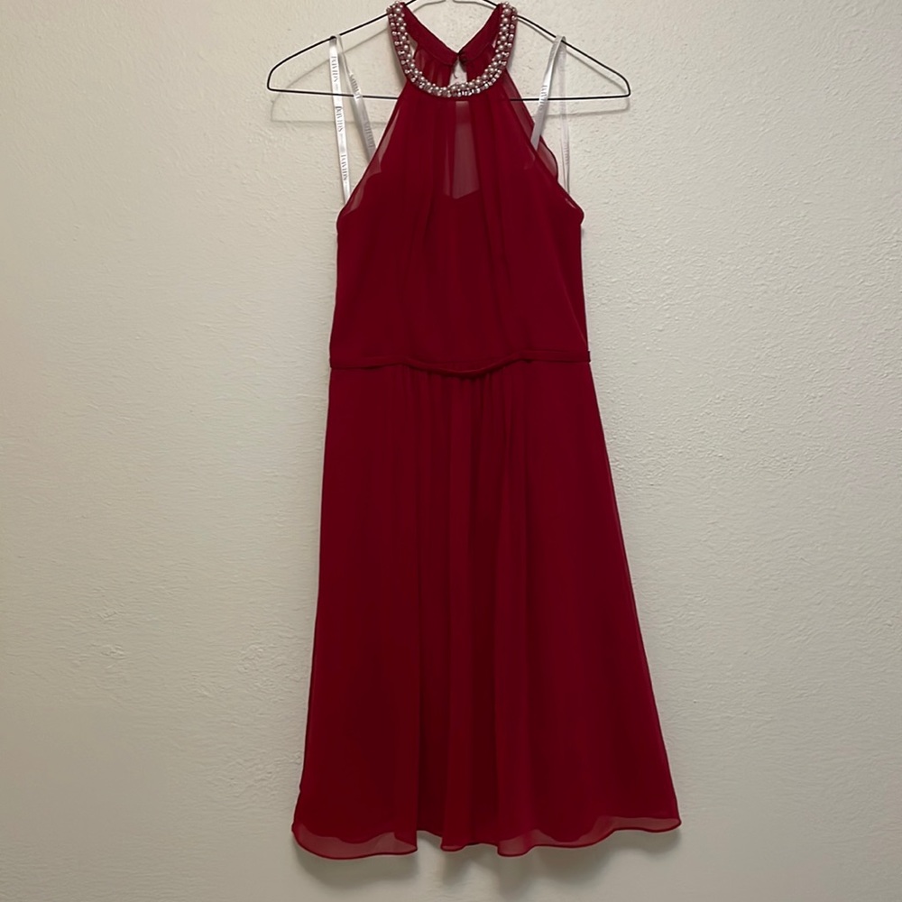 Apple dress from David’s bridal